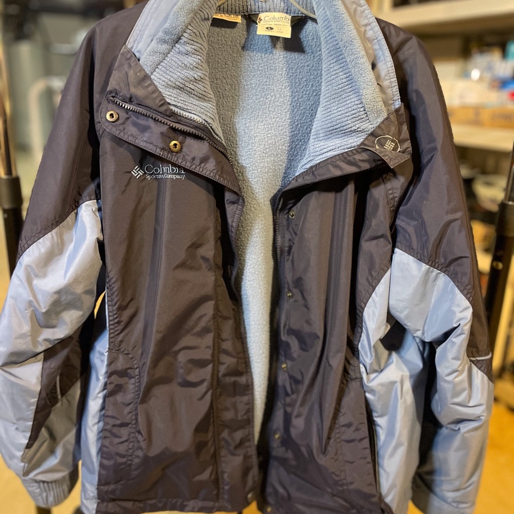 Columbia  2 in 1  Jacket  Large